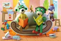 Puslespil Treflíci fælles læsning 60 brikker