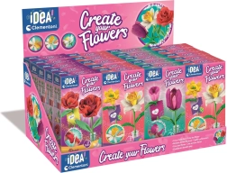 Clementoni mini blomsterfabrik – kreativt sæt til fremstilling af papirblomster