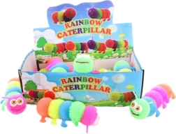 Larve med lys – gummi blinkende legetøj