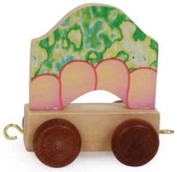 Small Foot alfabetvogn – dragekrop