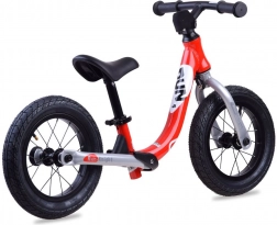 Løbecykel RoyalBaby Run Little Knight 12" med oppustelige hjul – Rød