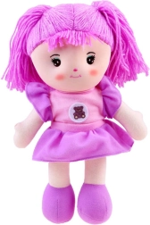 Stofdukke Zuzia 33 cm – Lavendel