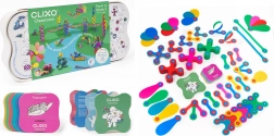 Clixo Classroom magnetisk byggesæt med magneter 100 dele