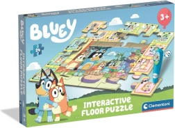 Gulvpuzzle med interaktiv pen BLUEY, 24 brikker