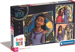 Puslespil 3x48 brikker Square Disney Wish