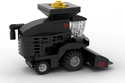 Brixies Plus Massey Ferguson Ideal Mini – mejetærsker, 111 dele