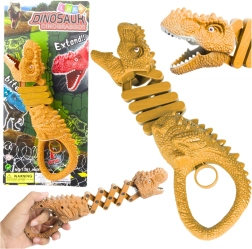 Bidende dinosaur – pistolgriber, brun