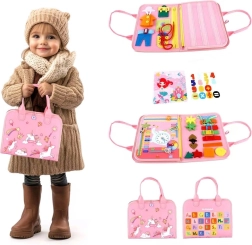 Sensorisk busy-bog Enhjørning 1 fra 2Kids Toys