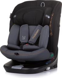 Autostol Chipolino Motion i-Size 40–150 cm med Isofix og drejelig base, obsidian