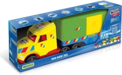 Kørende Magic Truck Basic Container Wader – lysende lastbil