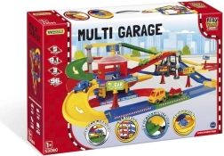 Parkeringshus med overkørsel