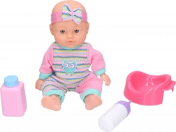 Baby der tisser med lyde 25 cm