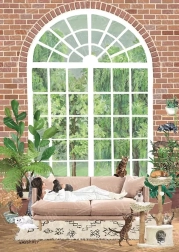 Puslespil Kattely 1000 brikker MAGNOLIA