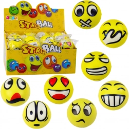 antistress skumbold med emoji 6 cm