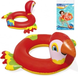 Bestway oppustelig badering papegøje 84 × 76 cm – Rød