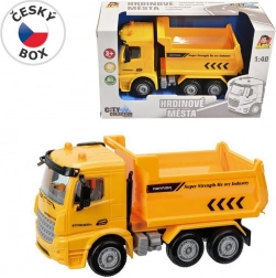 Byggeauto med friktionsmotor til børn 16 cm