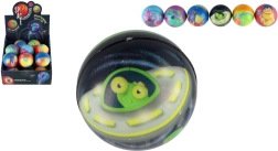 Hoppebold af skum med rumtema 6 cm