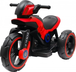 Elektrisk børnemotorcykel BABY MIX Police – rød
