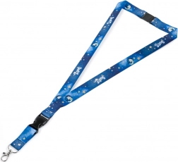 Nøglering med karabinhage Enhjørning