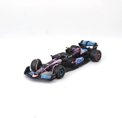 metalmodel bburago 1:43 alpine a524 f1 2024 #10 pierre gasly i gaveæske