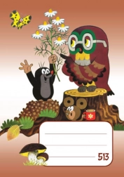 Skolehæfte A5 linjeret KRTEK 10 ark BOBO BLOK