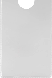 Gennemsigtigt dokumentetui 62x91 mm