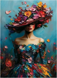 Puslespil Blomster-effekt 1000 brikker ANATOLIAN