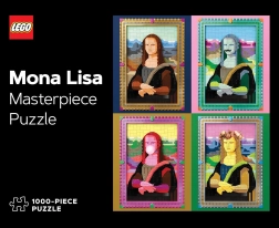 Puslespil LEGO Mona Lisa 1000 brikker