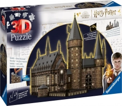 Ravensburger 3D puslespil Hogwarts Store Sal – Natlig udgave