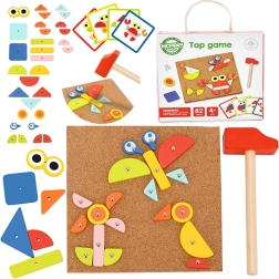 Woopie Green Træ Hammerlegetøj med Hammer