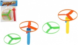 Affyringspropeller med starter, plast, diameter 9 cm, 2 farver