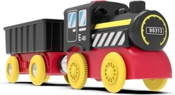 2Kids Toys dampdrevet godstog på batteri med vogn - 1 stk.