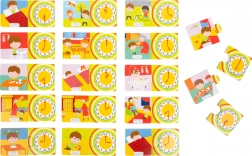 Small Foot Træpuslespil Ur