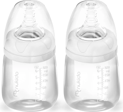 Nukido-amm sutteflasker af PP med dynamiske sutter 180 ml - 2 stk.