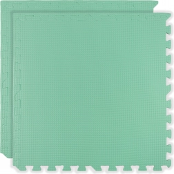 Blød skumpude HUMBI 120 × 60 cm, vandtæt stort puslespil, 2 stk., mint