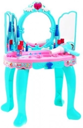 Interaktivt børne-toiletbord med lys og melodier inkl. tilbehør