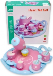 Trætesæt med hjerter