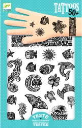 Tatoveringer til børn Polynesien fra Djeco