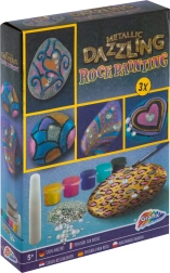 Grafix stenmaleri Metallic Dazzling – kreativt sæt