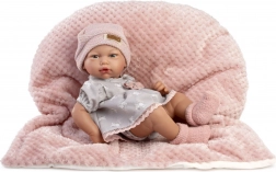 Guca realistisk nyfødt dukke pige 38 cm med fuldvinylkrop