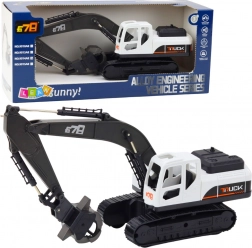 Bæltegraver med Rotérende Klo og 360° Rotation