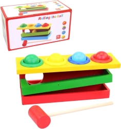 Legetøjshammer i træ til børn