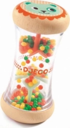 Trærasle med perler og propeller DJECO