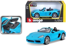 Bburago 1:24 Porsche 718 Boxster Blå