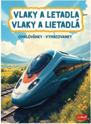 Malerbog tog og fly 20 × 27,5 cm