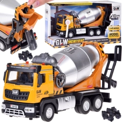 Betonblander med lyd- og lyseffekter