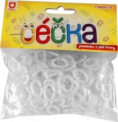 Lysende kæder af C’er og bogstaver – 150 stk.