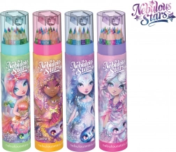 Farveblyanter NEBULOUS STARS i rør med blyantspidser (18 farver)