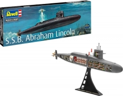 Plastikmodel af skibet S.S.B. Abraham Lincoln 1:253