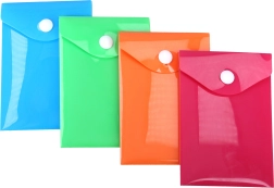 Mappe med trykknap 11,5 × 8 cm